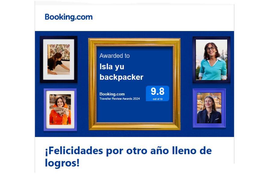 הוסטל פורטו נטאלס Isla Yu Backpacker מראה חיצוני תמונה
